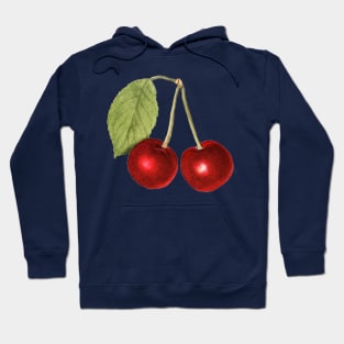 vintage cherry pattern retro collection Hoodie